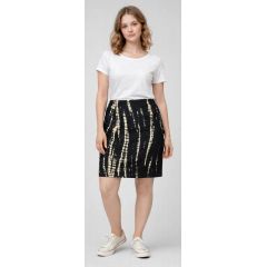 short tie dye skirt
